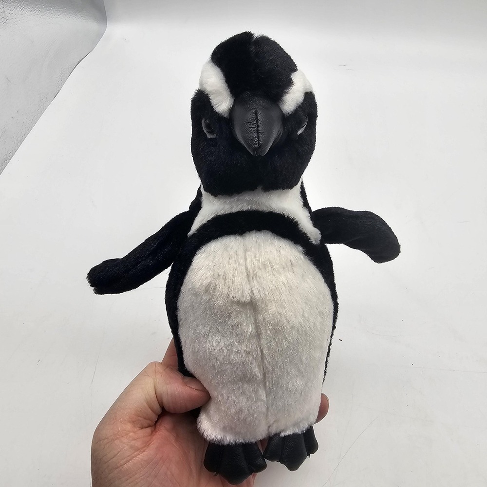 Penguin Plush Stuffed Animal Toy Small‎ Black White Bird Soft Cuddly Cute Kids